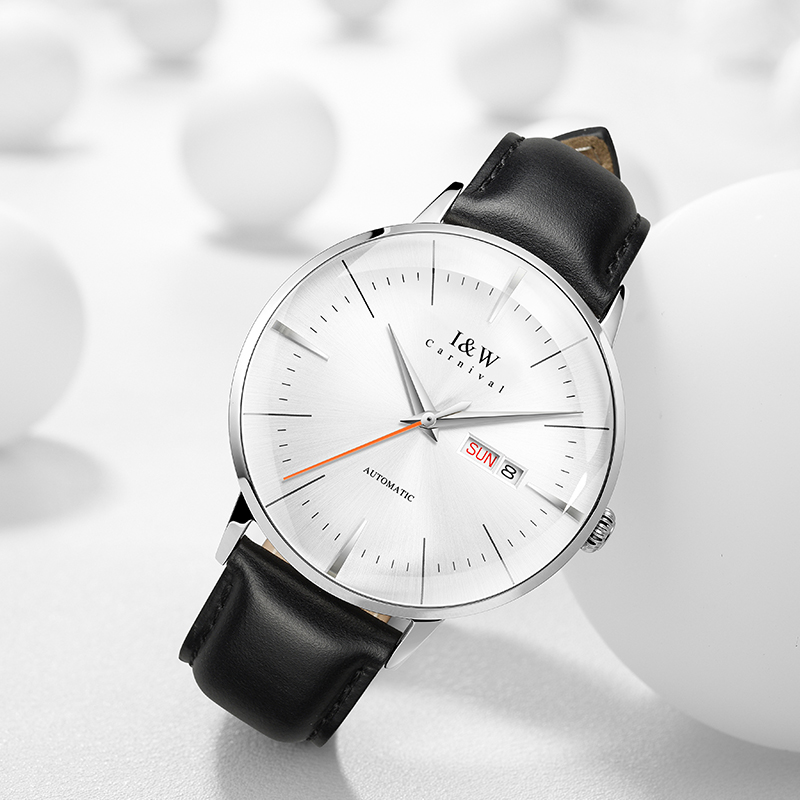 Men'S Fashion Week 2026 - Jam Tangan Otomatis Ultra Tipis Baru