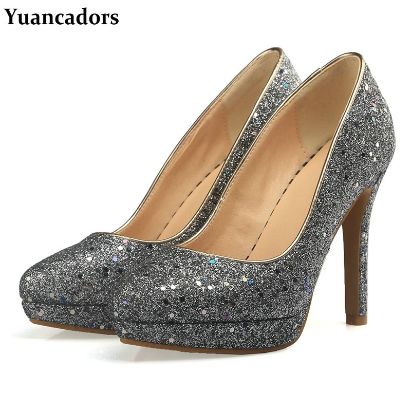 Men'S Fashion For Wedding - Sepatu Stiletto Wanita Ujung Lancip Biru