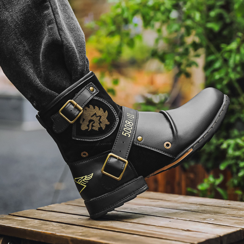 Men'S Fashion News - Sepatu Bot Pria Koboi Mewah Berkualitas