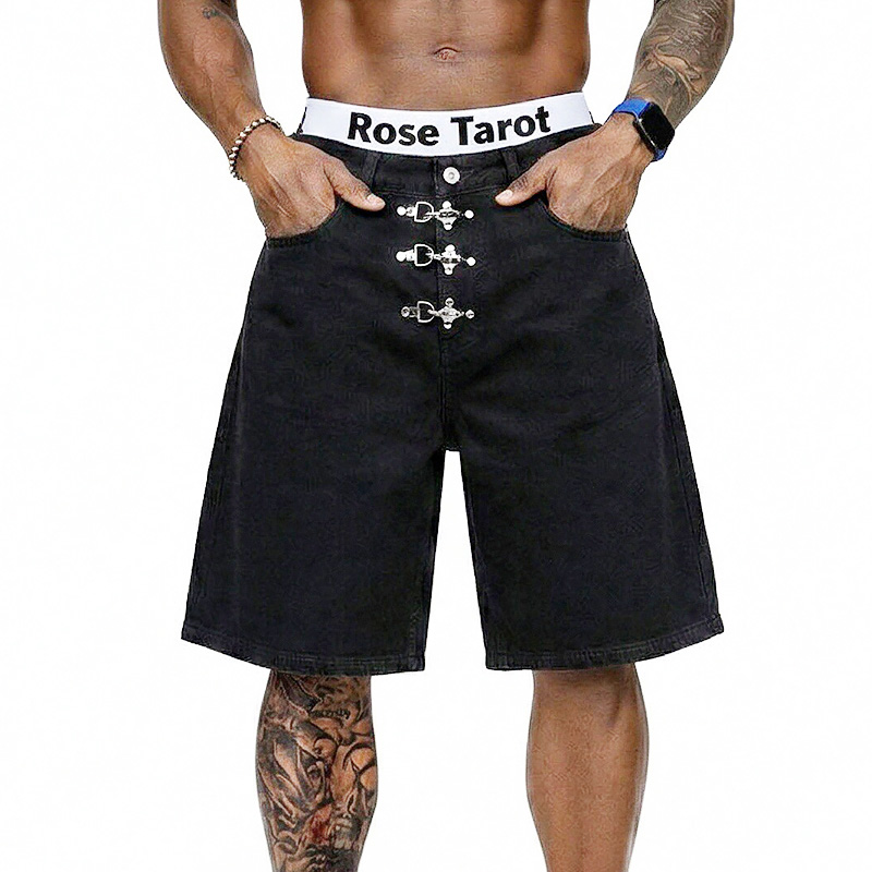 Men'S Fashion Jeans - Celana Jeans Pendek Model Baggy dengan