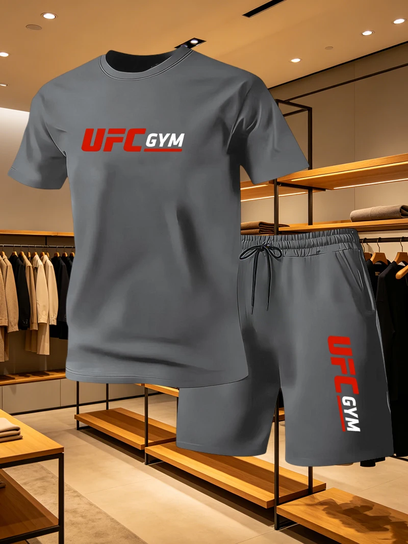 Quality Men'S Fashion - Setelan Kaos dan Celana Pendek Pria