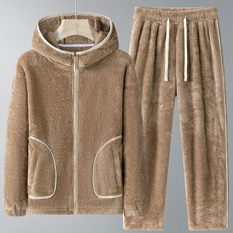 Men'S Fashion Hoodie - Set Hoodie Pria Musim Dingin 2026
