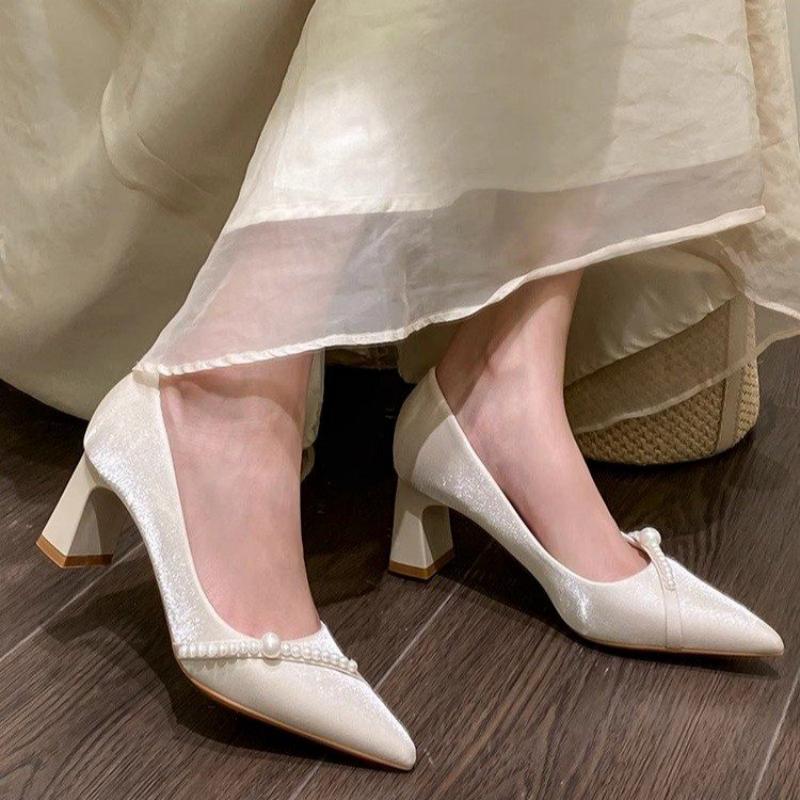 Mens Fashion Dress Shoes - Sepatu Hak Tinggi Berujung Runcing dengan