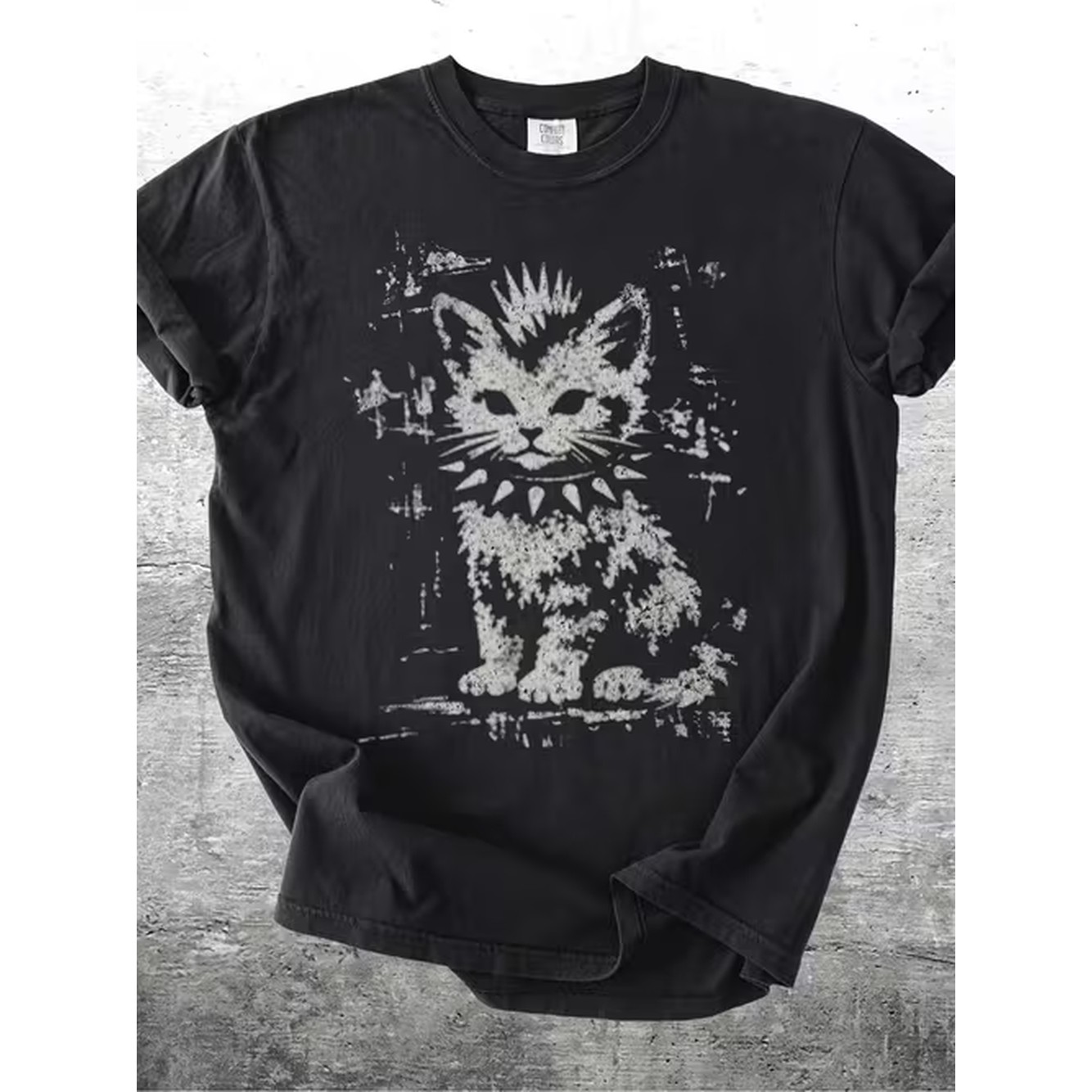Graphic Tee Oversized - Kaos Gaya Grunge Lucu Vintage, Kaos