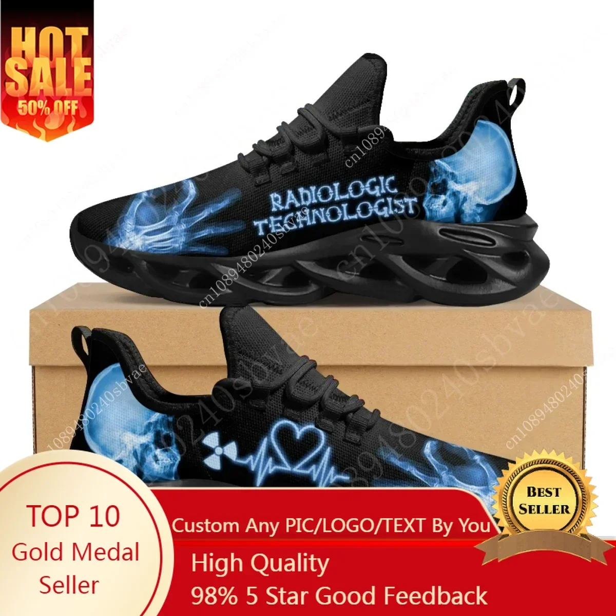 Casual Sneakers Men - Sepatu Teknolog Radiologi Pria Wanita Sepatu