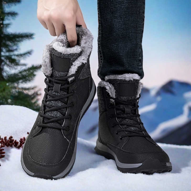 Casual Sneakers Men - Sepatu High Top Performa Tinggi Sepatu