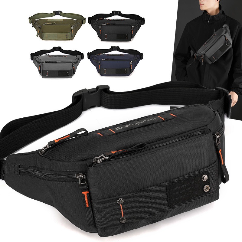Belt Mens Fashion - Tas Pinggang Pria, Tas Selempang Dada,