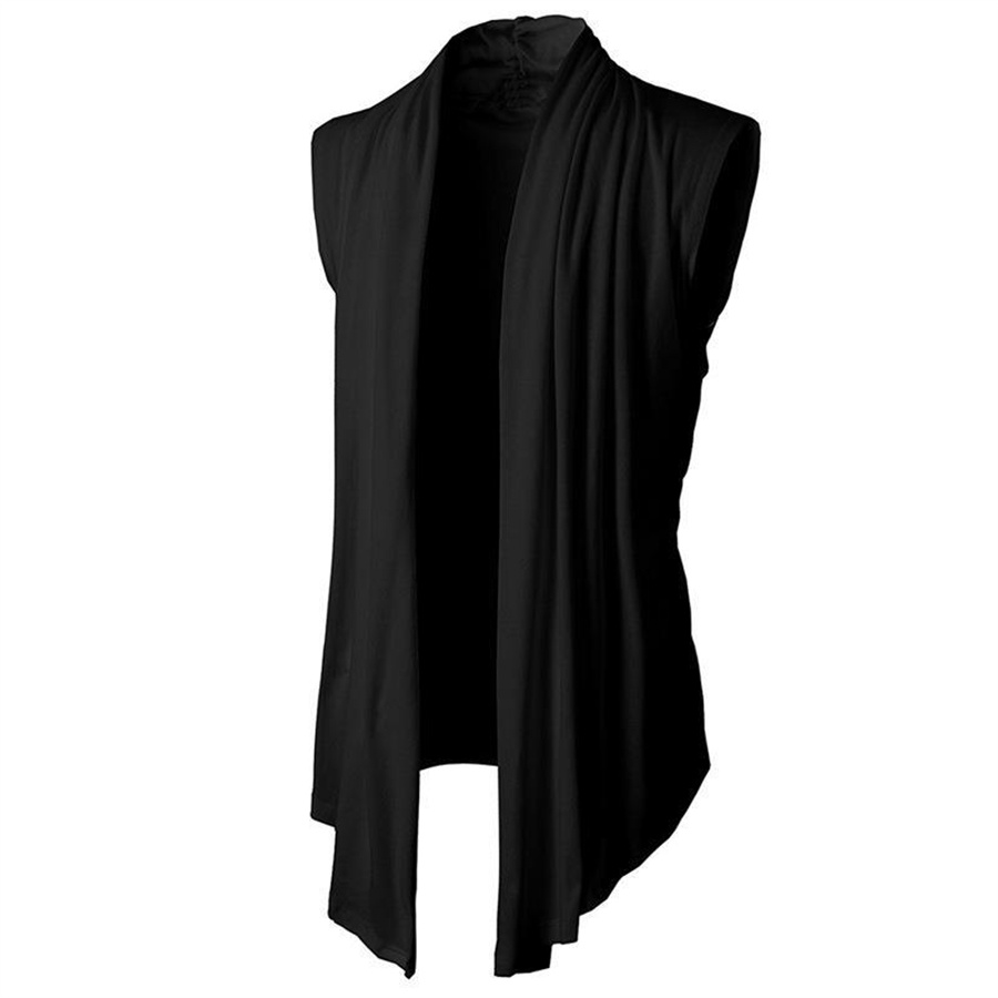 Men'S Fashion Zip Sweater - Kaus Tanpa Lengan Pria Musim Panas