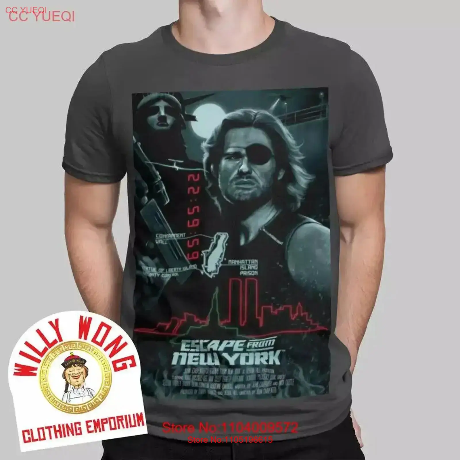 Men'S Fashion From The 80S - Kaos Escape From New York Film