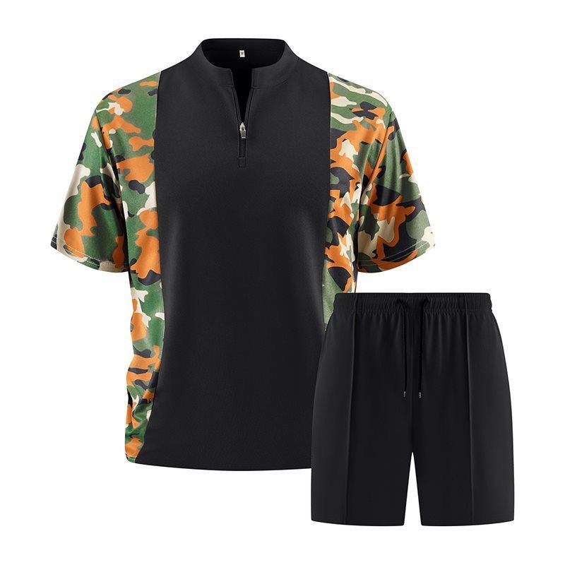Quality Men'S Fashion - Set Kemeja POLO Lengan Pendek Bernapas