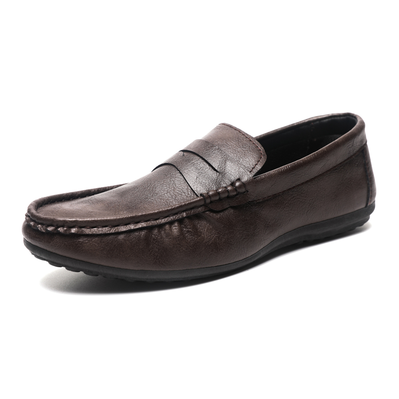 Men'S Fashion Loafers Shoes - Sepatu Loafer Kulit Asli Buatan Tangan