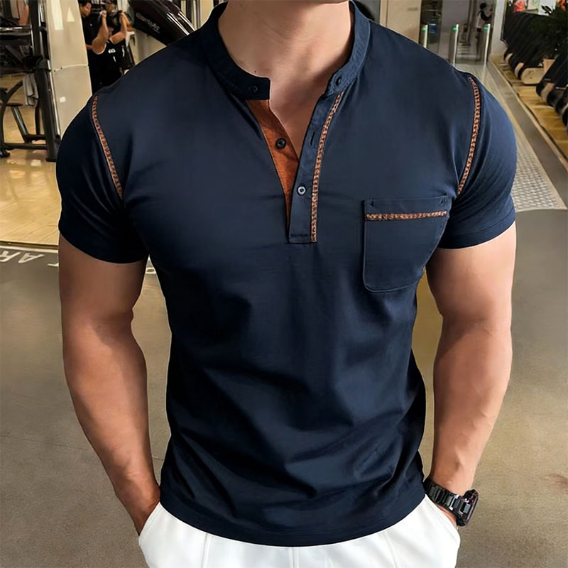 Mens Fashion Style - Kaos Polo Golf Lengan Pendek Kerah