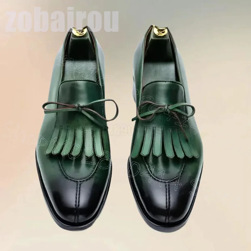 Mens Fashion Dress Shoes - Sepatu Pria Slip On Fashion Loafer