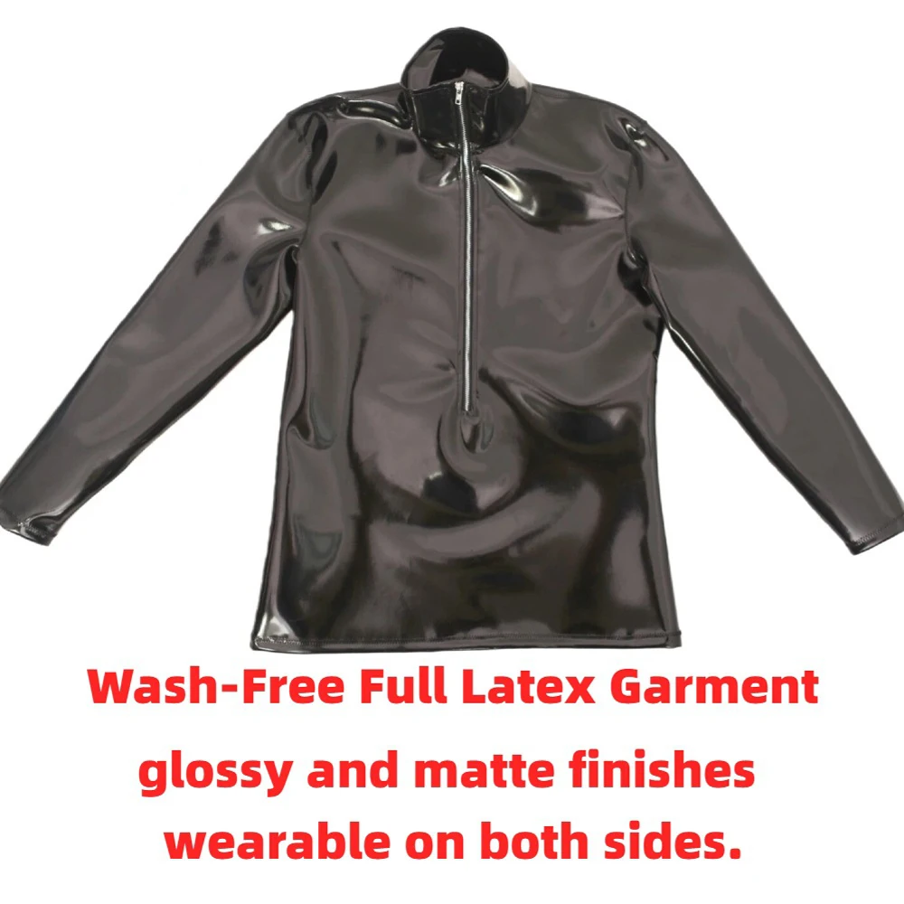 Kaos Latex Pria Model Baru Len - Mens Fashion Casual ulasan dan harga