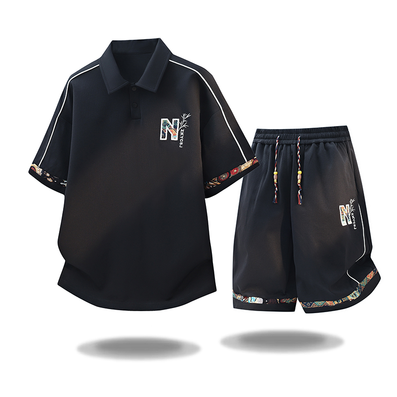 Set Kaos Lengan Pendek Olahrag - Quality Men'S Fashion ulasan dan harga