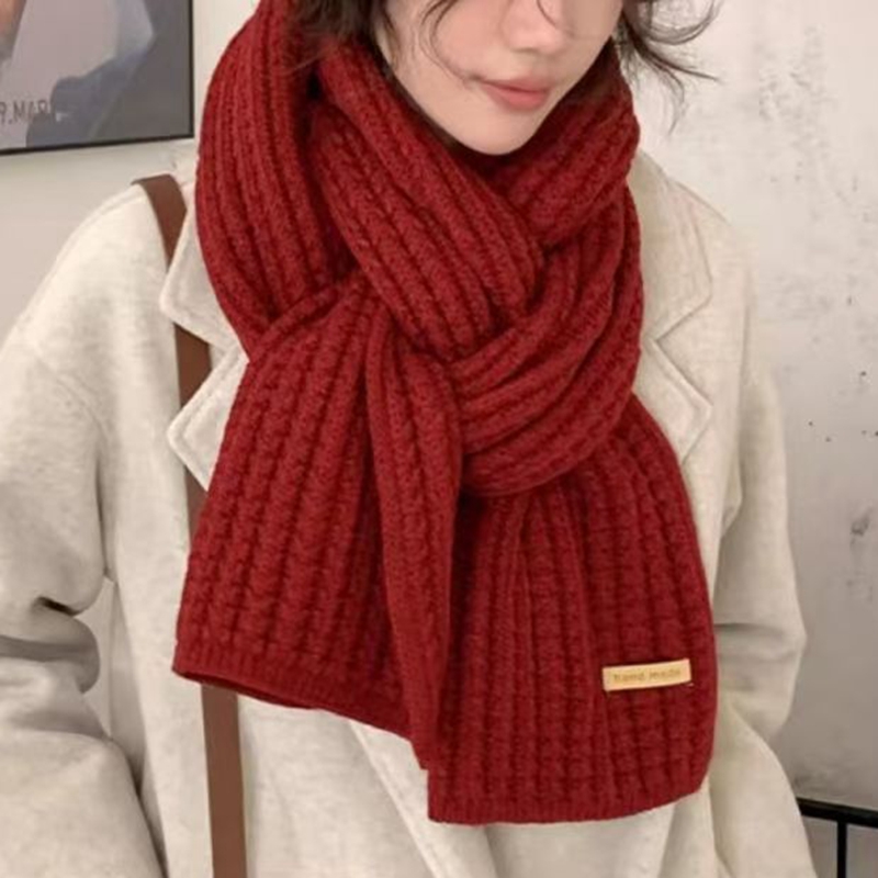 Selendang Rajut Tebal Kasmir H - Men Scarf Wool ulasan dan harga