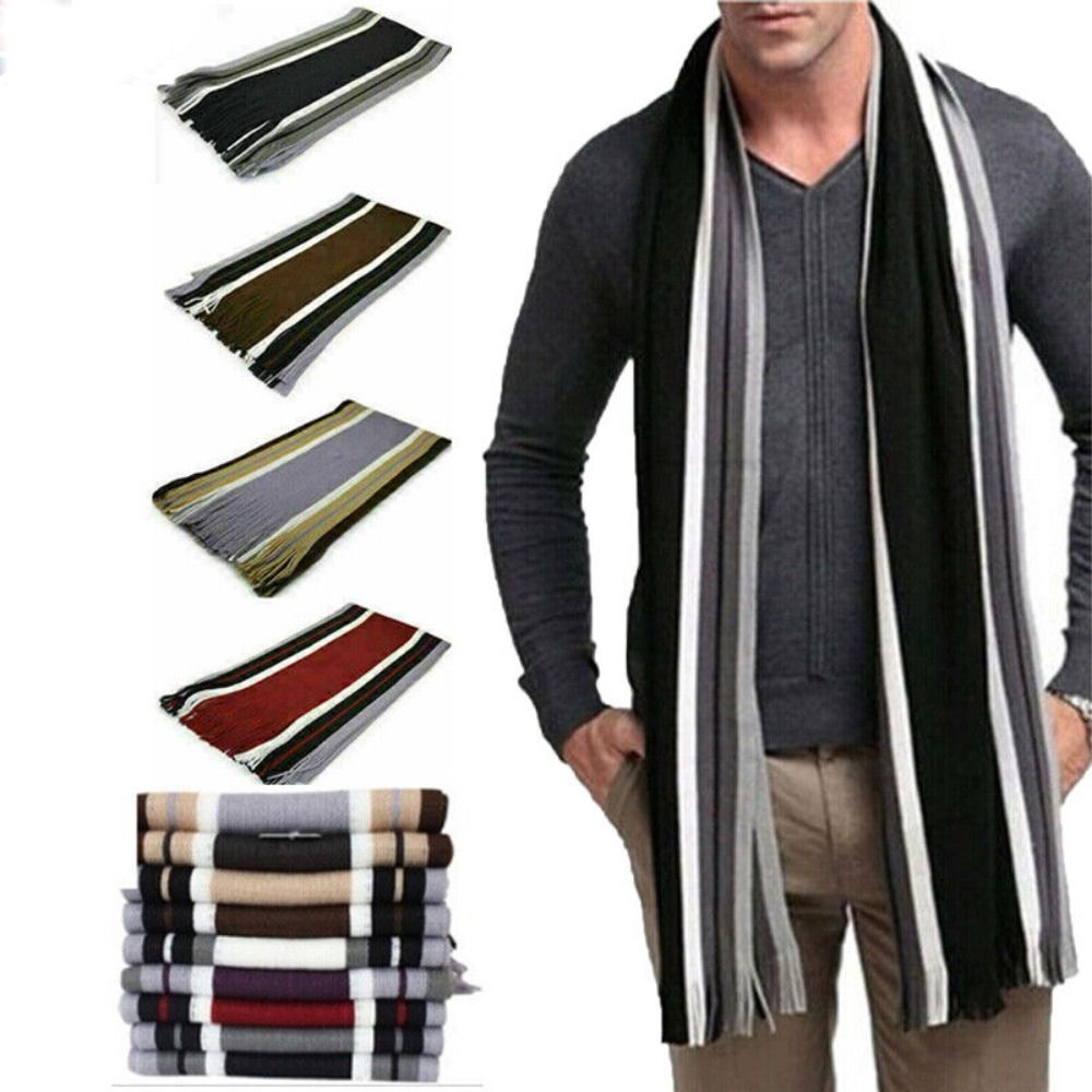 Syal pria kasmir, syal panjang - Men Scarf Wool ulasan dan harga
