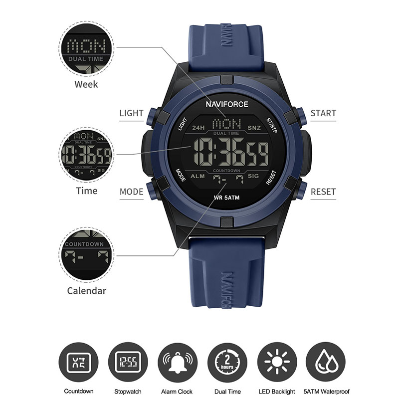 Jam Tangan NAVIFORCE 2026 Untu - Men'S Fashion Week 2026 ulasan dan harga