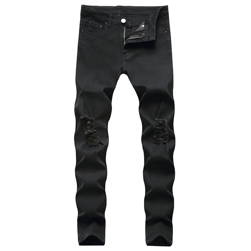 Celana Jeans Skinny Stretch Ri - Skinny Jeans Ripped ulasan dan harga