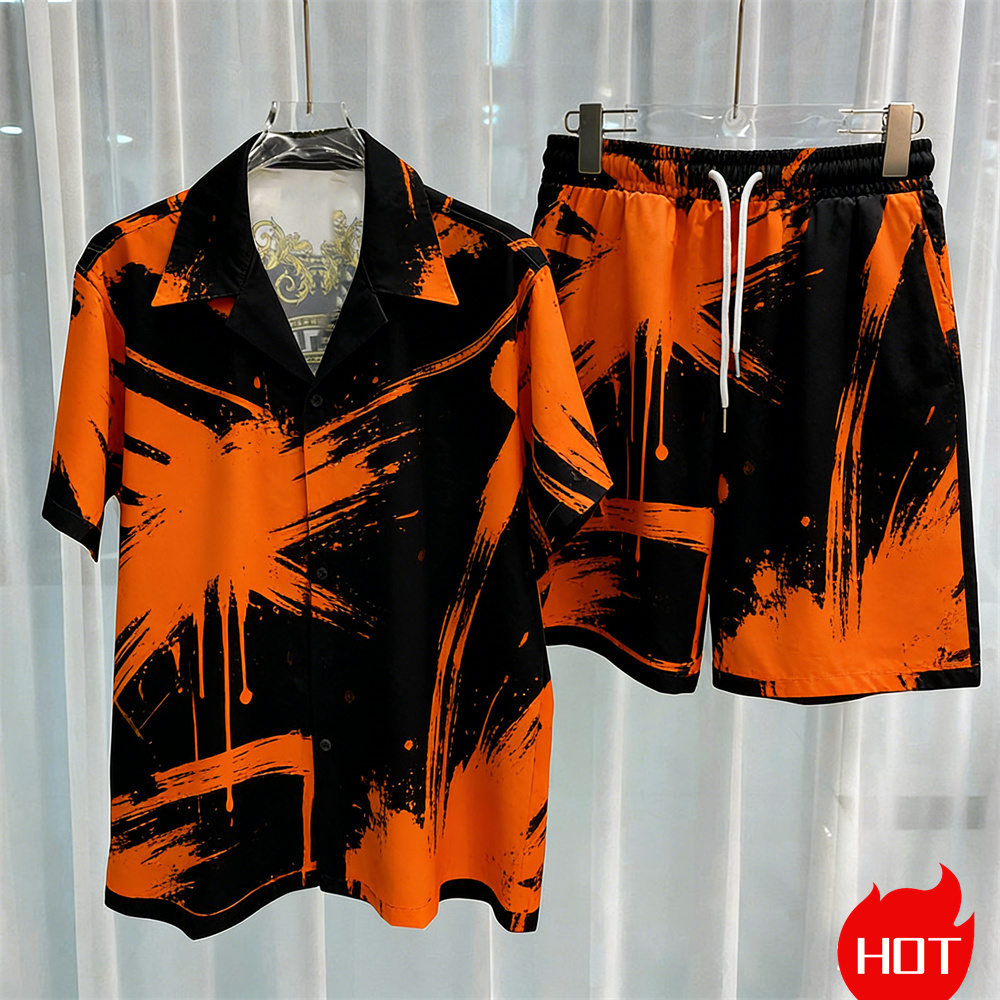 Setelan pria cetak digital, se - Quality Men'S Fashion ulasan dan harga