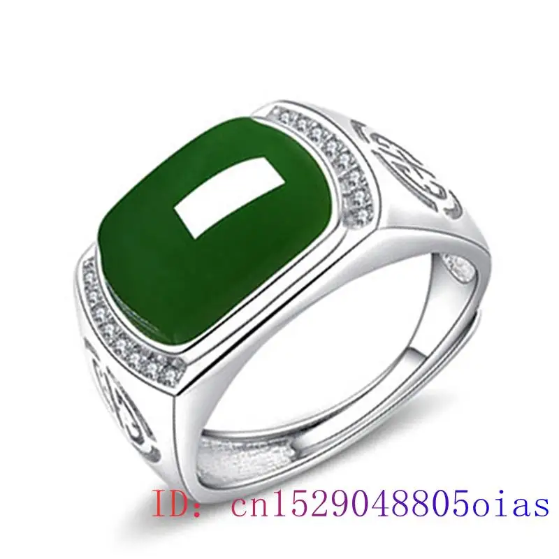 Cincin Giok Hijau Hadiah Fashi - Men'S Fashion For Wedding ulasan dan harga