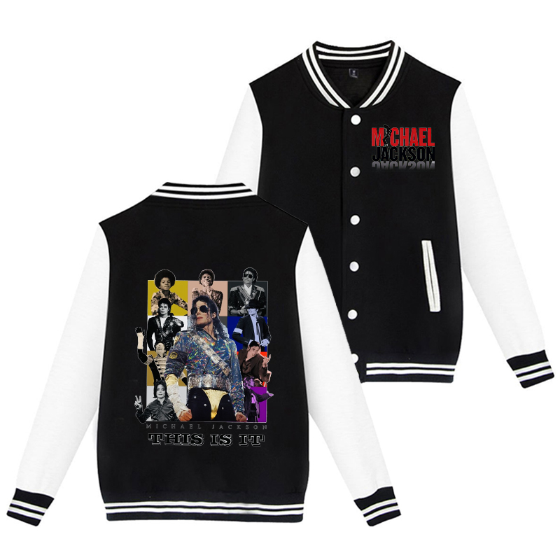 Jaket Bisbol Dewasa Michael Ja - Men'S Fashion Zip Sweater ulasan dan harga