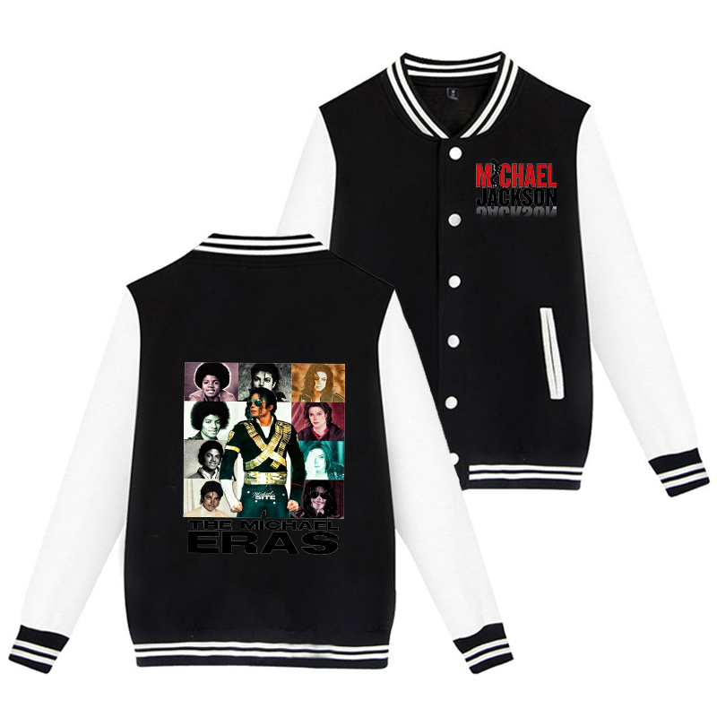 Jaket Bisbol Dewasa Michael Ja - Men'S Fashion Zip Sweater ulasan dan harga