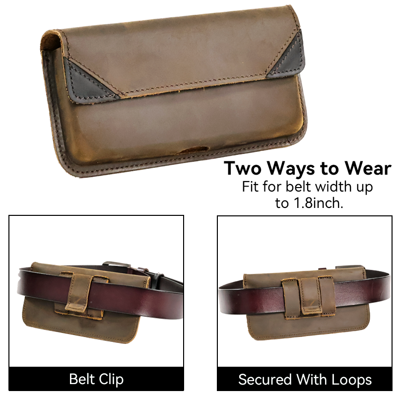 Tas pinggang kulit asli pria,  - Belt Mens Fashion ulasan dan harga