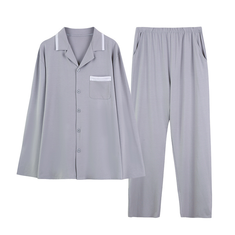 HKSH Setelan Baju Serat Katun  - Mens Fashion Style ulasan dan harga