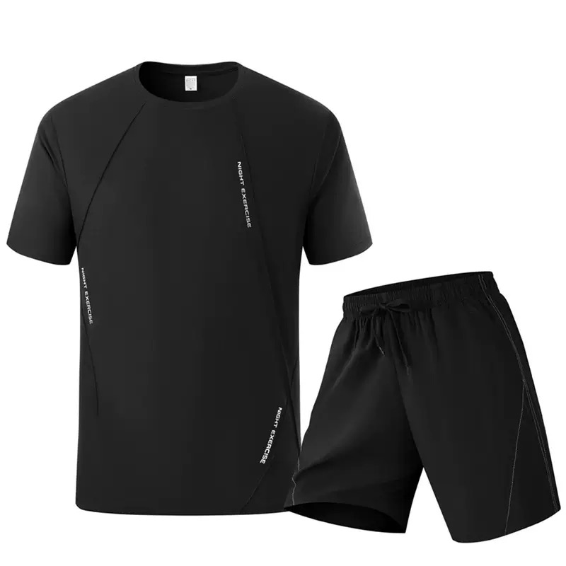 Set Kaus Lengan Pendek Lari Ke - Quality Men'S Fashion ulasan dan harga