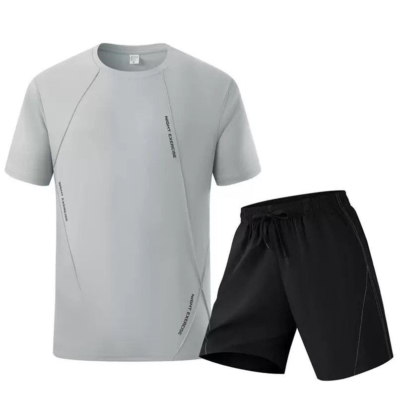 Set Kaus Lengan Pendek Lari Ke - Quality Men'S Fashion ulasan dan harga