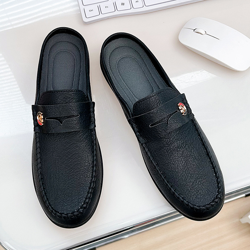Sandal pria, Kasut kulit panto - Men'S Fashion Loafers Shoes ulasan dan harga
