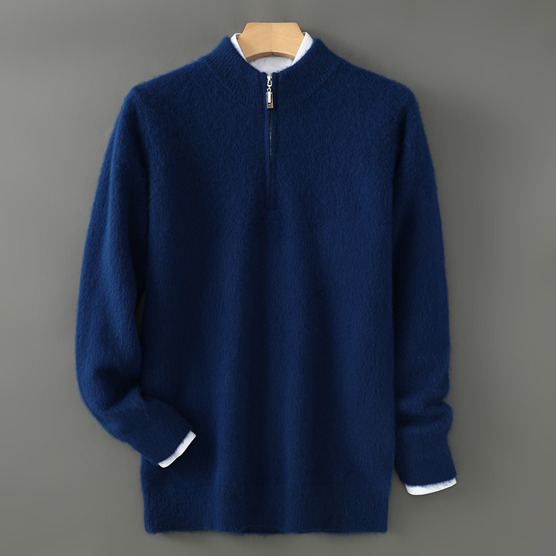 Sweater pria, Sweater lelaki w - Men'S Fashion Zip Sweater ulasan dan harga