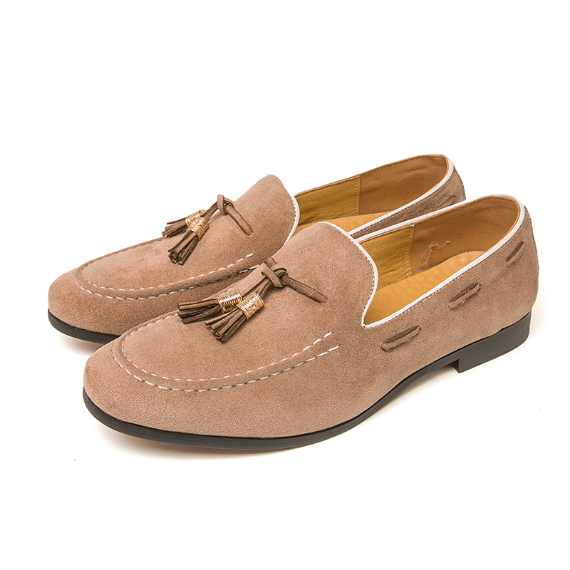 YUYIN Sepatu Pria Kulit Suede  - Mens Fashion Dress Shoes ulasan dan harga