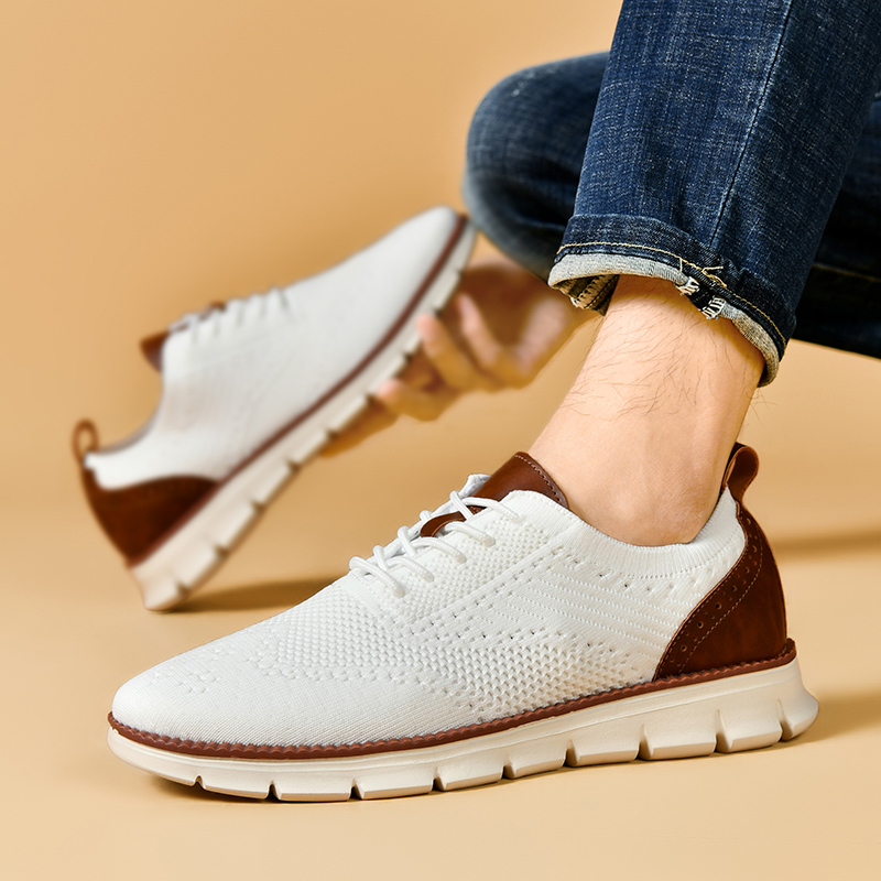 Sepatu Kasual Pria Sepatu Flat - Casual Sneakers Men ulasan dan harga