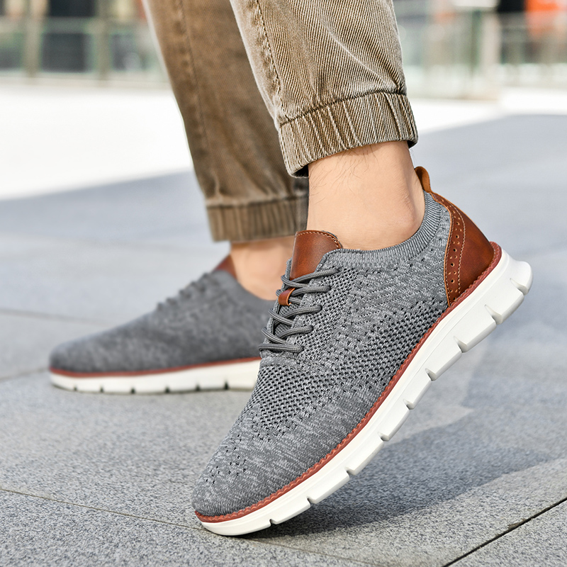 Sepatu Kasual Pria Sepatu Flat - Casual Sneakers Men ulasan dan harga