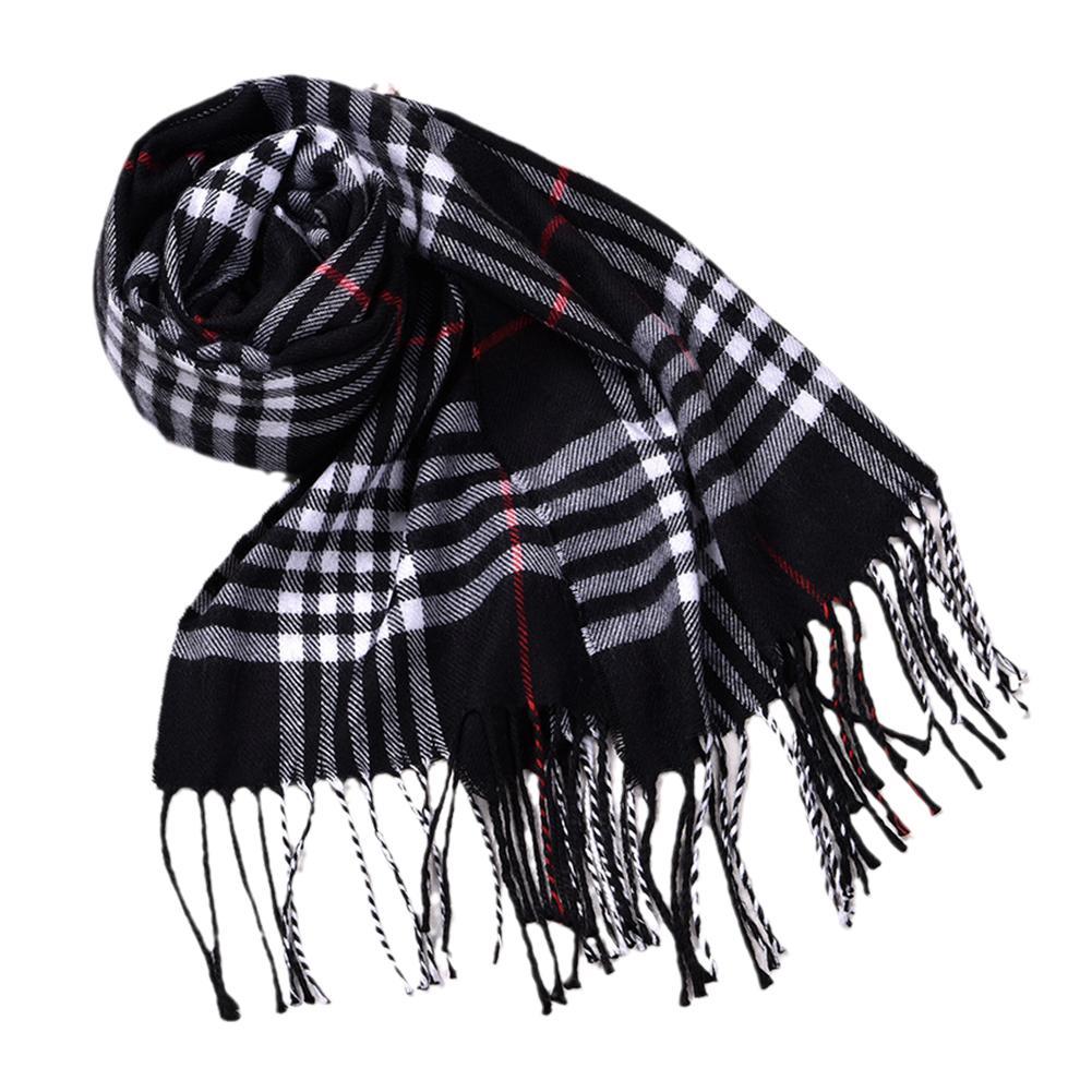Syal Musim Dingin Gaya Inggris - Men Scarf Wool ulasan dan harga