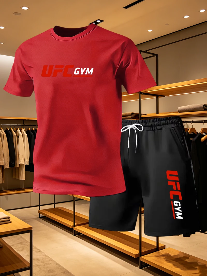 Setelan Kaos dan Celana Pendek - Quality Men'S Fashion ulasan dan harga