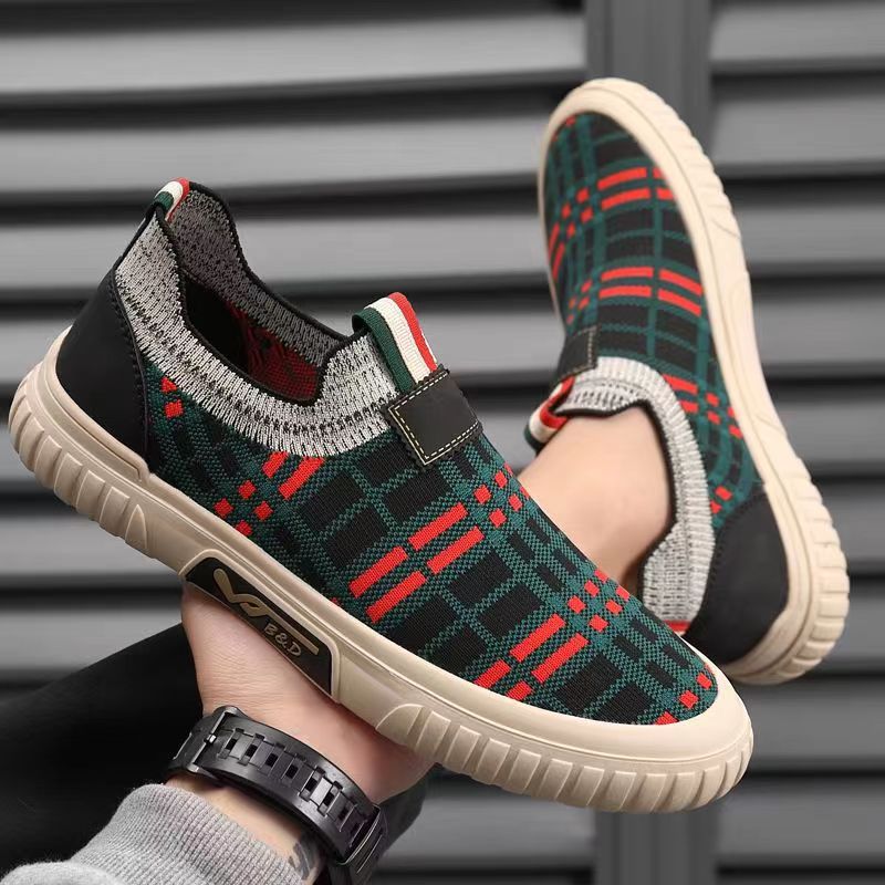 Sepatu Kaus Kaki Slip-On Pria  - Casual Sneakers Men ulasan dan harga