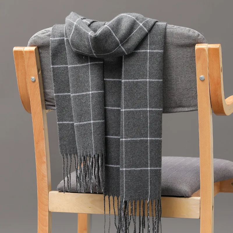 Syal pria musim dingin baru 20 - Men Scarf Wool ulasan dan harga