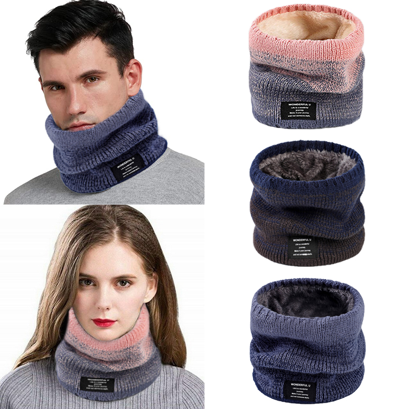 Syal Kepala Gradien Rajutan Wa - Men Scarf Wool ulasan dan harga