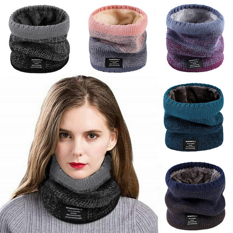 Syal Kepala Gradien Rajutan Wa - Men Scarf Wool ulasan dan harga