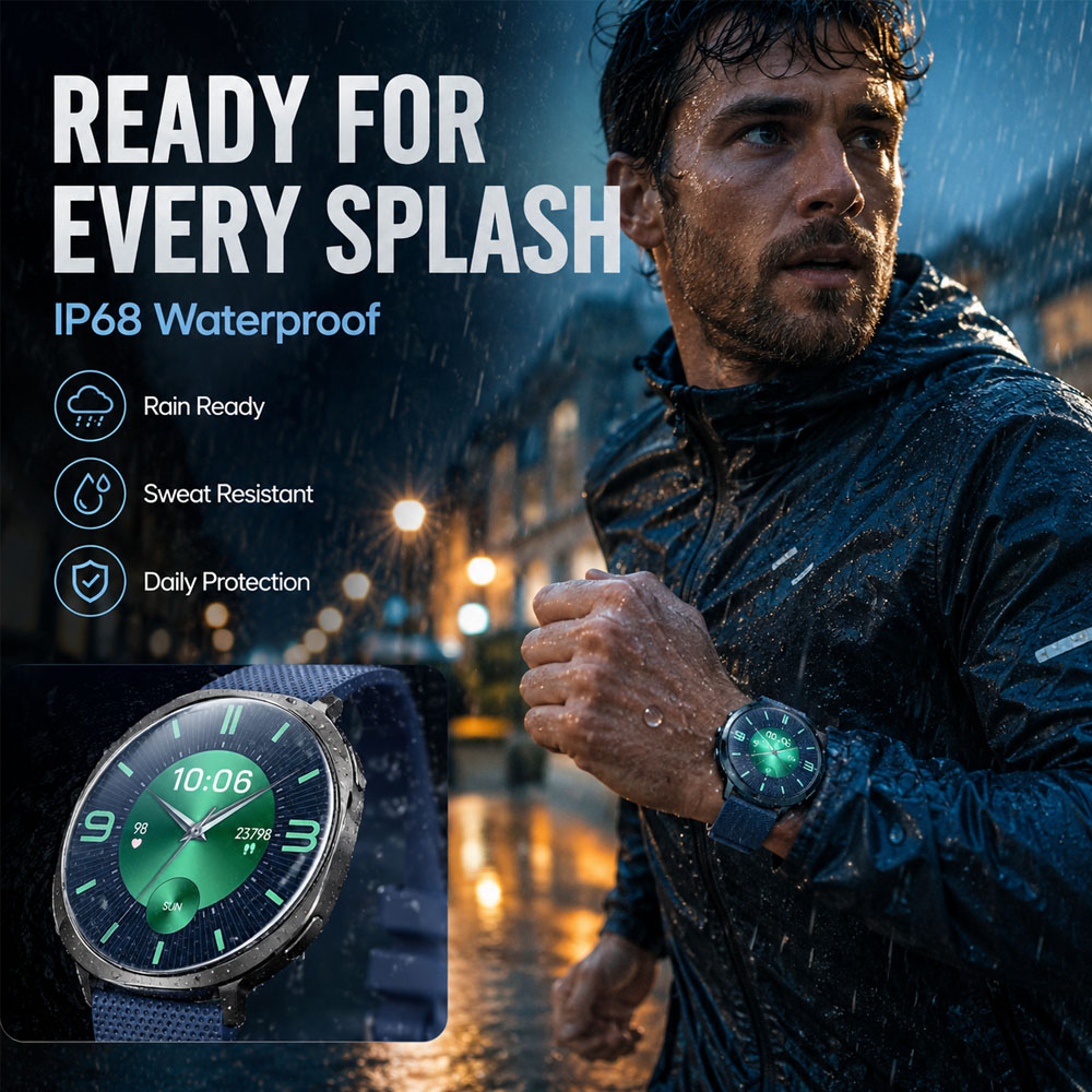 Jam Tangan Pintar Baru Pelacak - Men'S Fashion Week 2026 ulasan dan harga