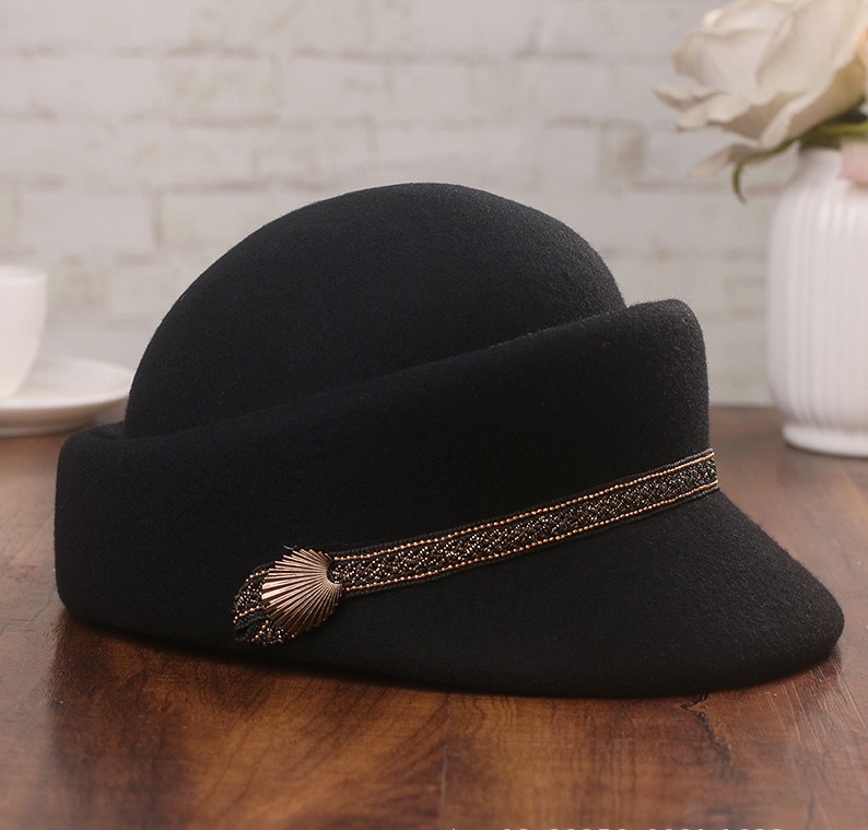 Topi Baret Hitam Wanita Pria M - Men'S Fashion With Hat ulasan dan harga