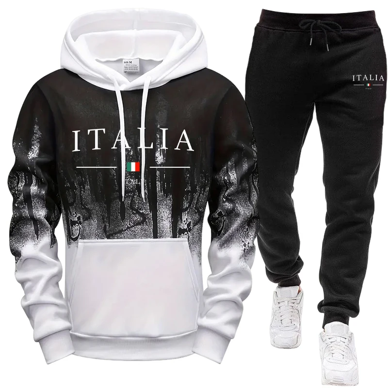 Setelan Olahraga Kasual Pria M - Men'S Fashion Hoodie ulasan dan harga