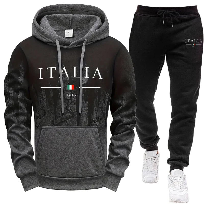 Setelan Olahraga Kasual Pria M - Men'S Fashion Hoodie ulasan dan harga