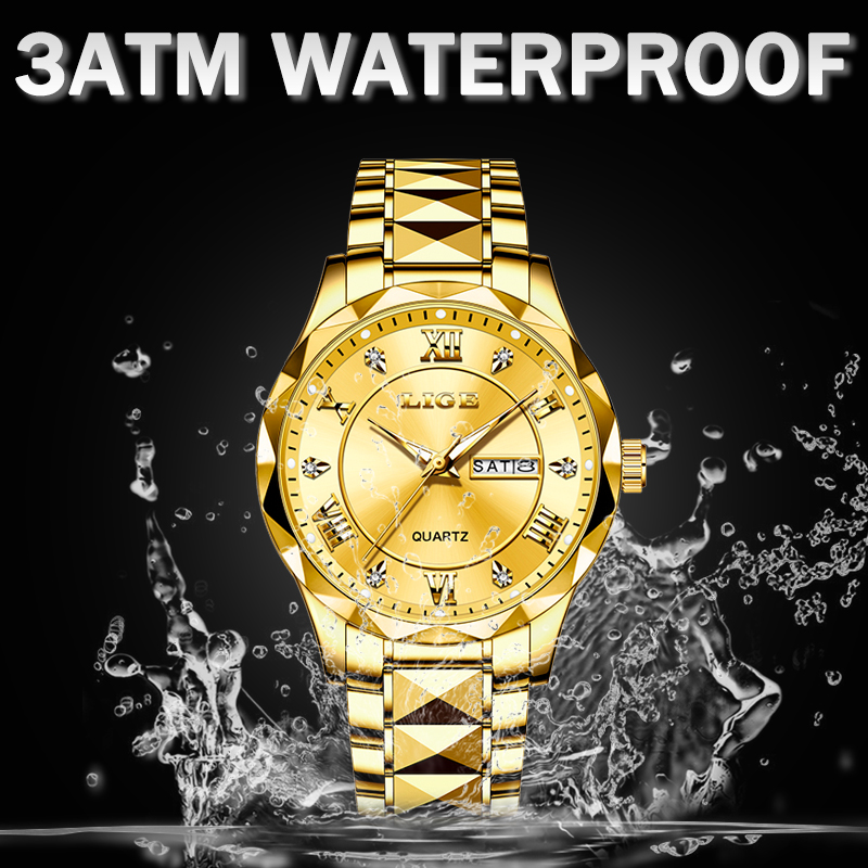 Jam Tangan Pria Mewah LIGE 202 - Men'S Fashion Week 2026 ulasan dan harga