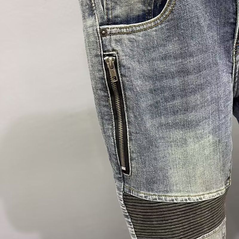 Celana Motor Tambal Sulam Rits - Skinny Jeans Ripped ulasan dan harga