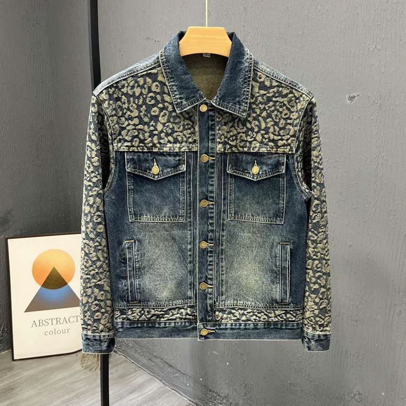 Jaket Denim Keren Trendi Pria  - Mens Fashion Denim Jacket ulasan dan harga