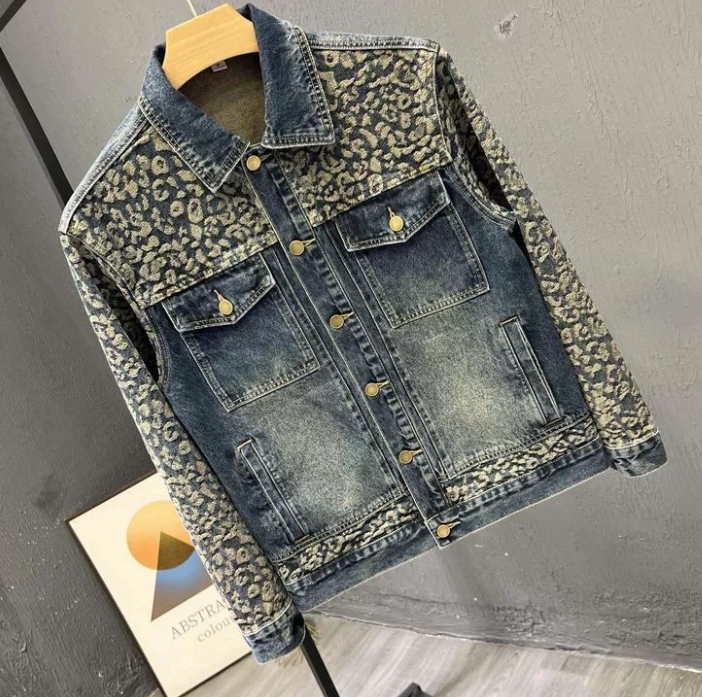 Jaket Denim Keren Trendi Pria  - Mens Fashion Denim Jacket ulasan dan harga